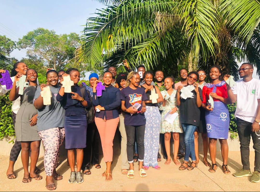 Empowering Women with Eco-Friendly Skills: Reusable Sanitary Pads Training at HTU