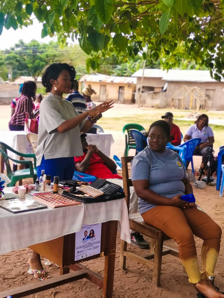 Transforms Lives with Makeup Training
