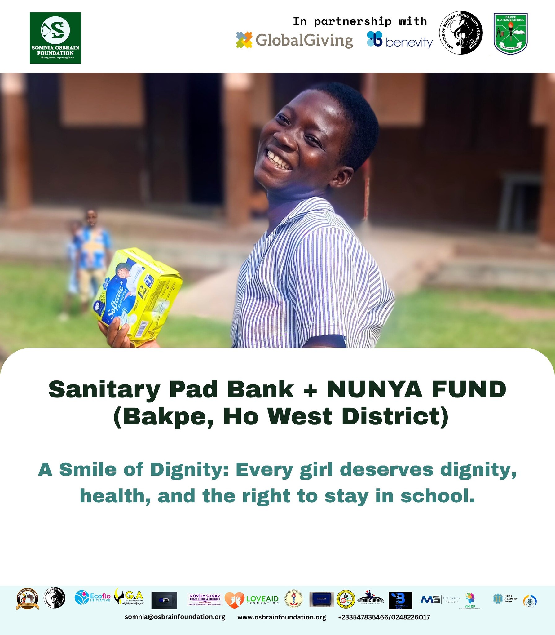 A Smile of Dignity: The Story of Bakpe D/A Basic School Girls and the Nunya Fund